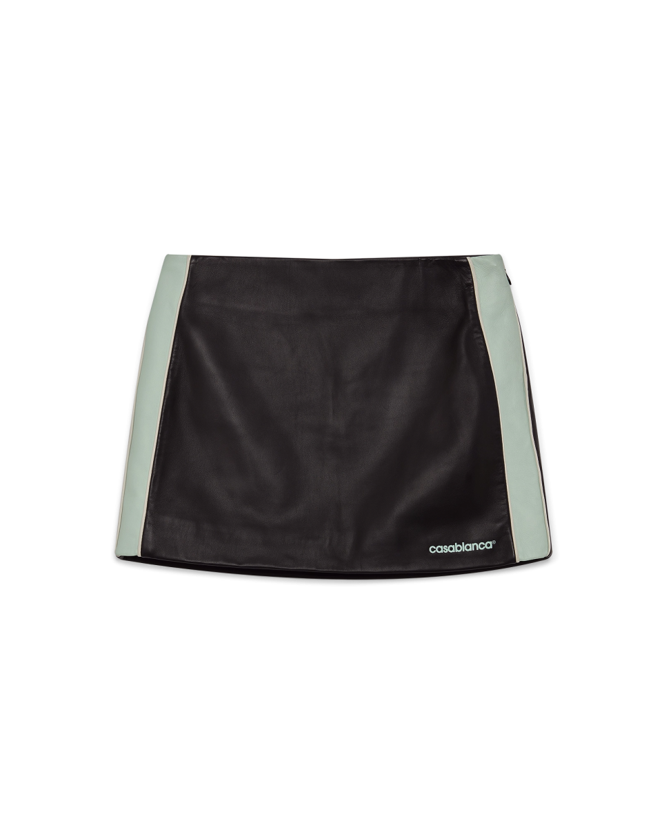 Leather Mini Skirt