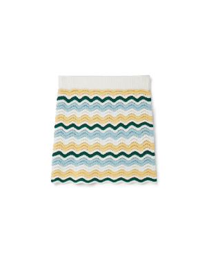 Boucle Wave Skirt