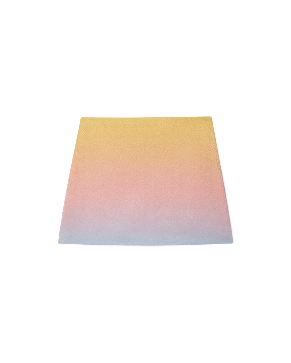 Ping Pong Gradient Silk Skirt