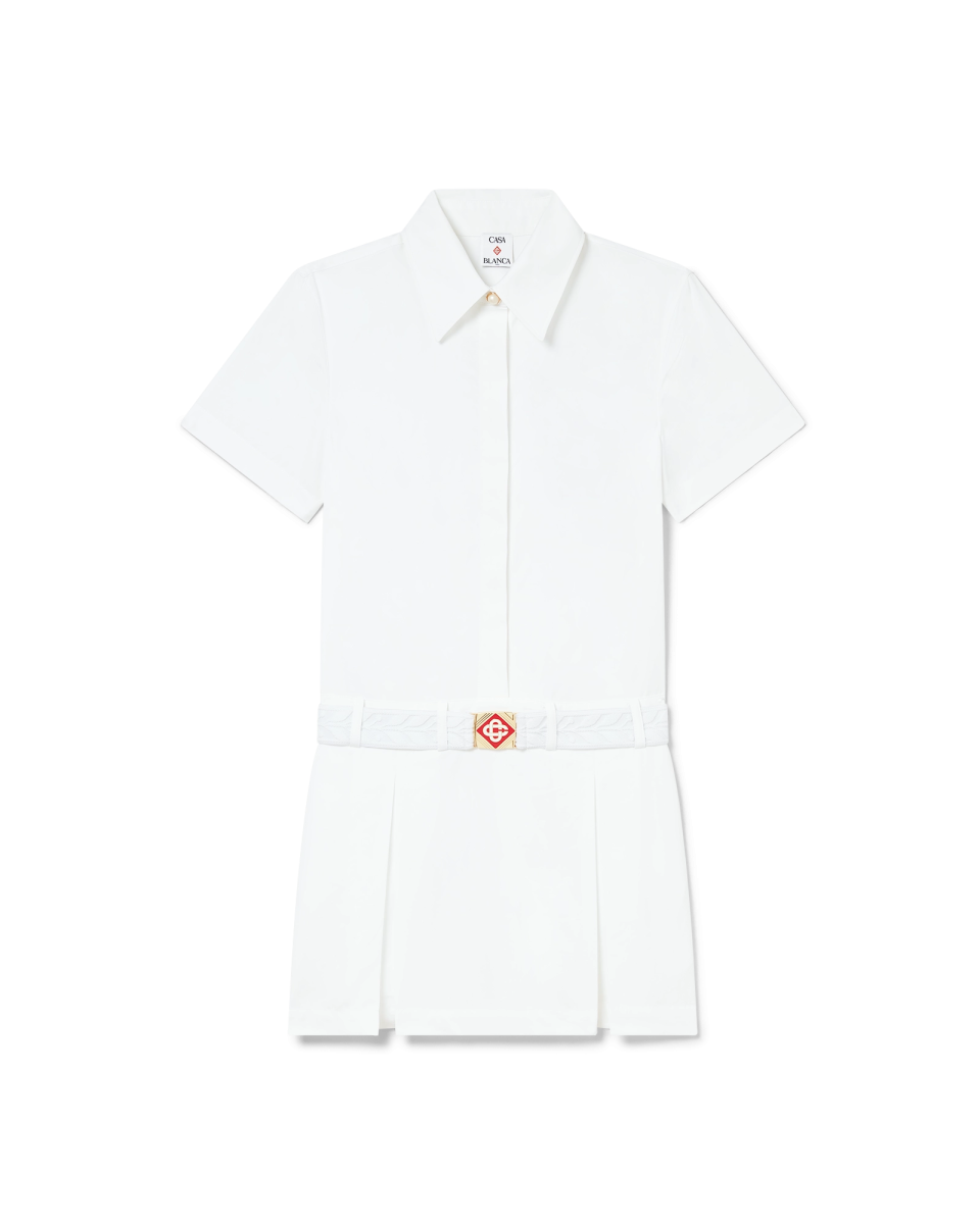 Pleated Tennis Mini Dress