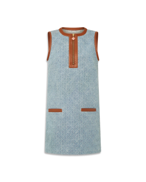 Monogram Denim Dress