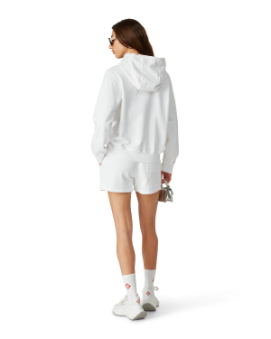 Diamond Column Hooded Sweatshirt