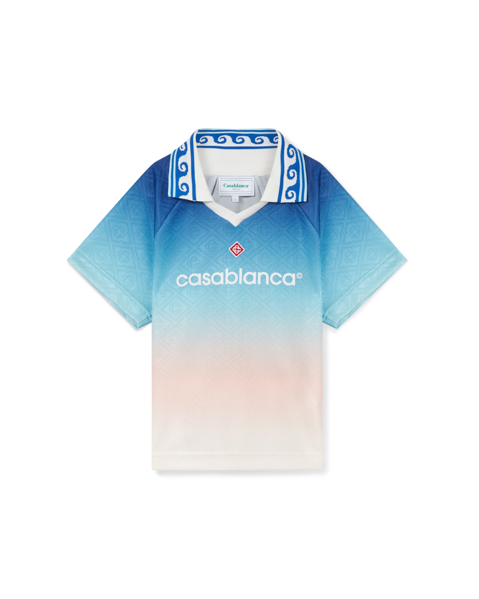 Jacquard Monogram Football Shirt