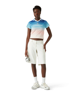 Jacquard Monogram Football Shirt