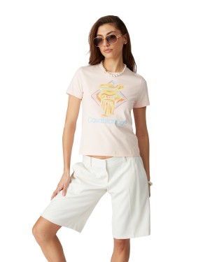 Diamond Short Sleeve Column T-Shirt