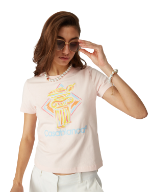 Diamond Short Sleeve Column T-Shirt