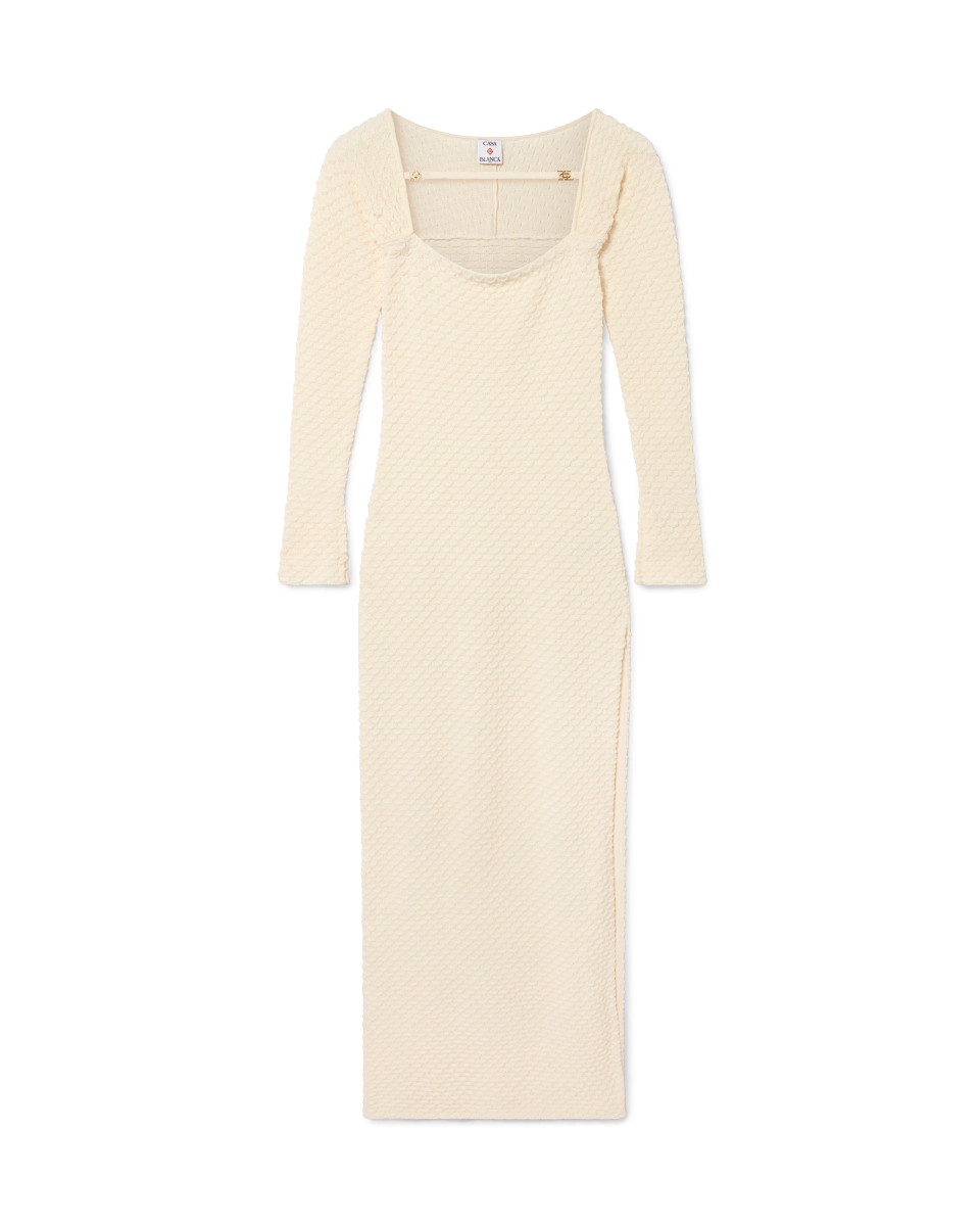 Textured Knitted Dress