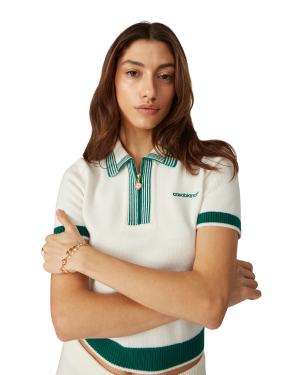 Knit Tennis Polo Shirt