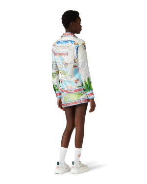 Le Passage Long Sleeve Silk Shirt