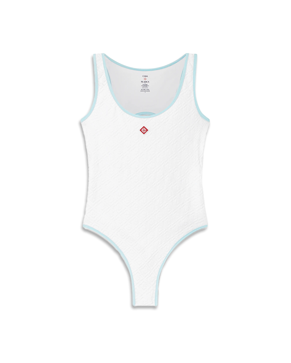 Jacquard Monogram Swimsuit