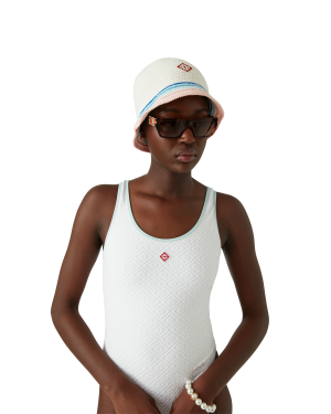 Jacquard Monogram Swimsuit