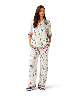 Le Vase Brise Silk Trousers