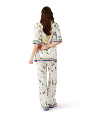 Le Vase Brise Silk Trousers