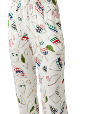 Le Vase Brise Silk Trousers
