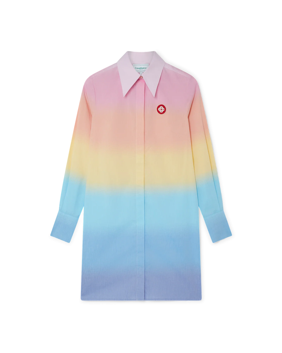 Rainbow Cotton Dress