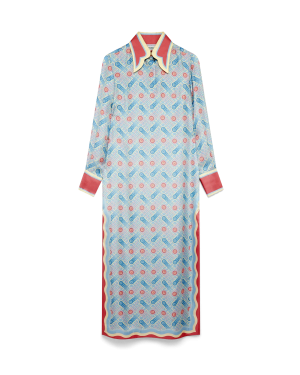 Candy Ping Pong Silk Dress