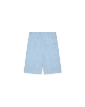 Light Blue Tailored Shorts