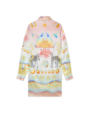 L’Arbre De Vie Button Through Dress