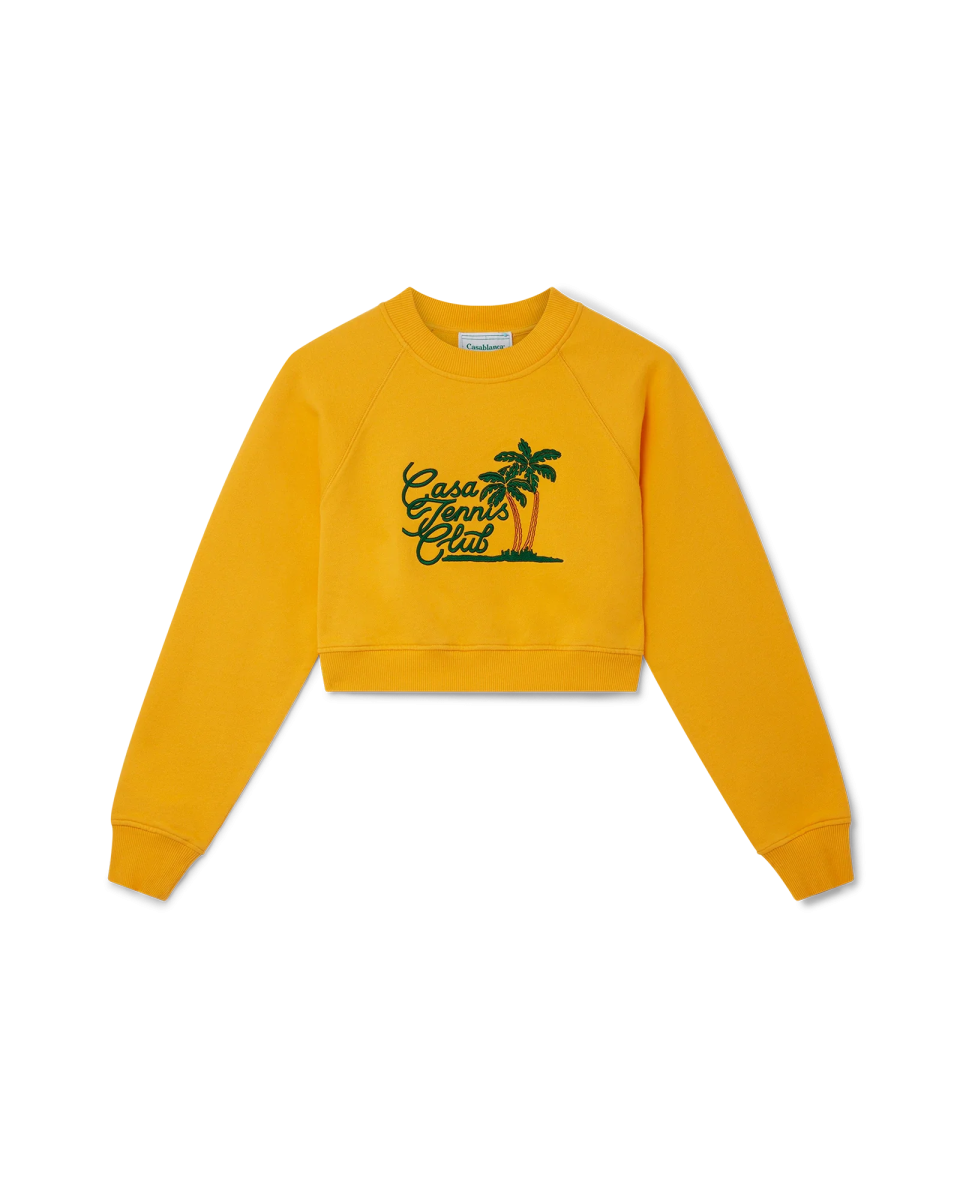 Casa Tennis Club Cropped Sweatshirt