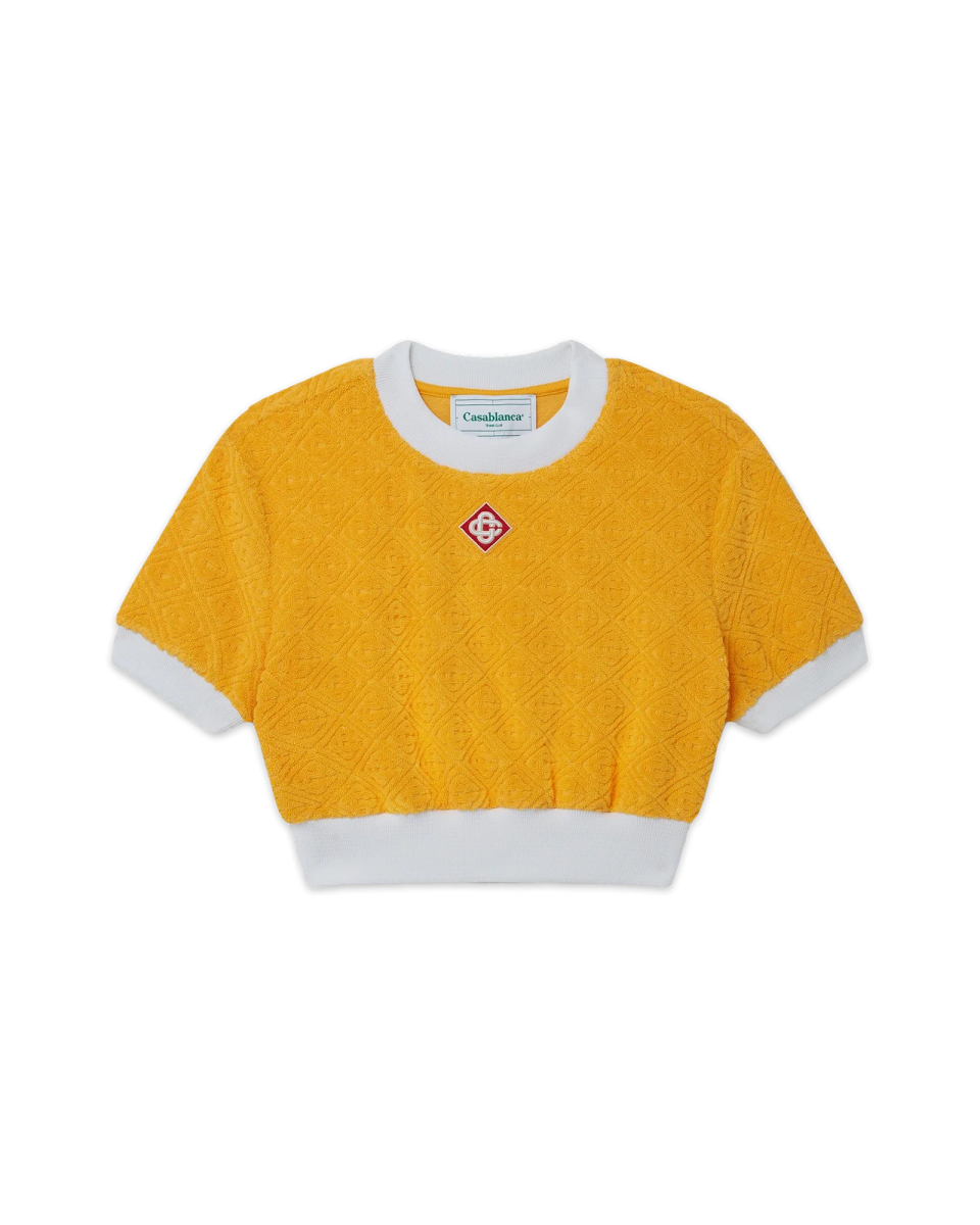 Monogram Terry Top