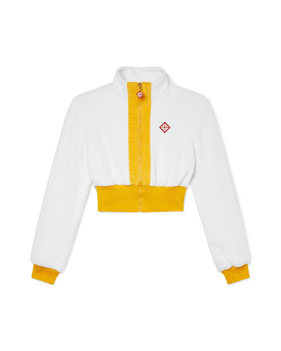 Monogram Terry Track Top