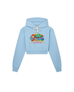Casa Phantastica Cropped Hooded Sweatshirt