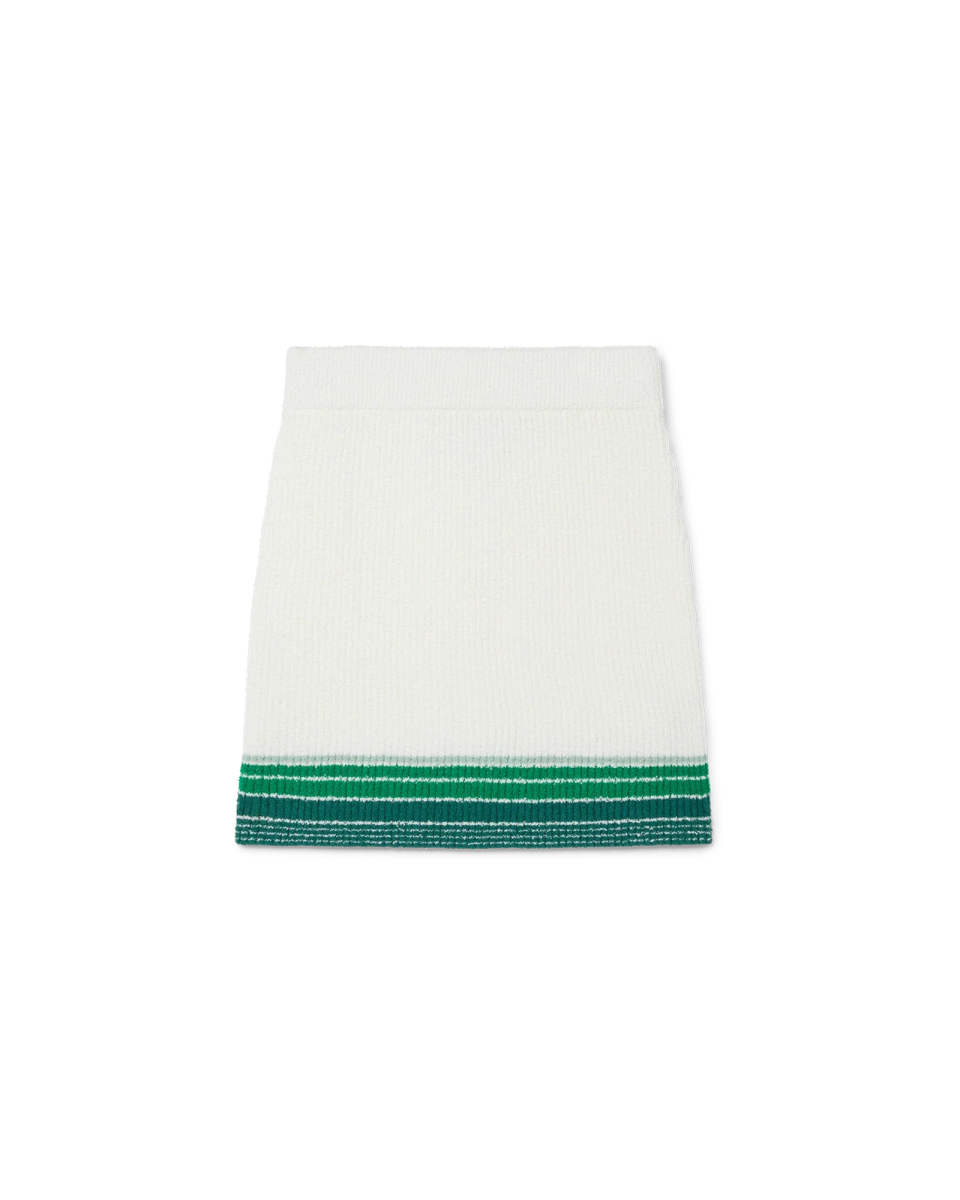 Boucle Knit Mini Skirt