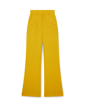 Western Pocket Flared Trouser