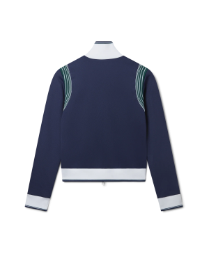 Ribbed Track Jacket