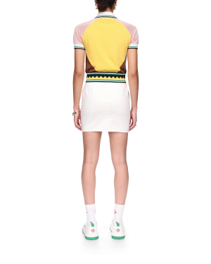 Graphic Panelled Polo