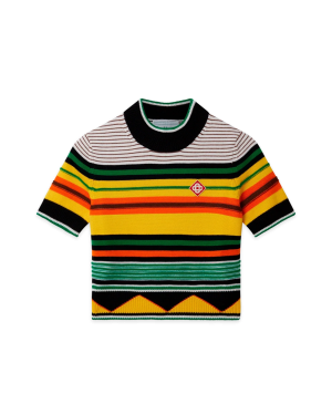 Knitted Striped Shirt