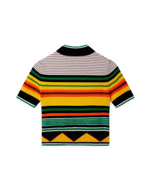 Knitted Striped Shirt