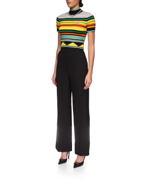 Knitted Striped Shirt