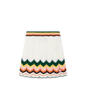 Chevron Lace Skirt