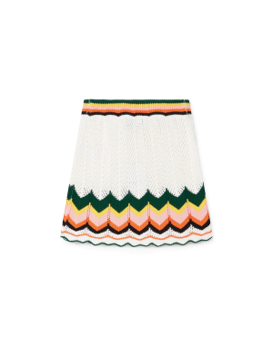 Chevron Lace Skirt