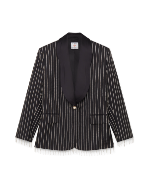 Crystal Embellished Tailored Jacket