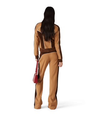 Chenille Panelled Track Jacket