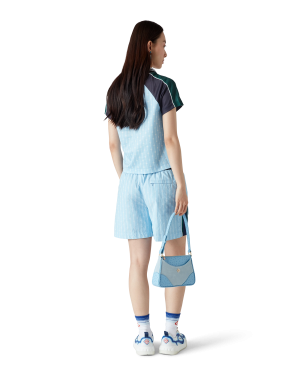 Pinstripe Laurel Football Short Sleeve Shirt