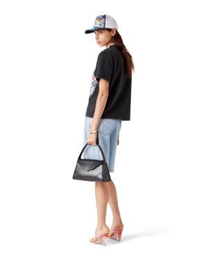 Crystal Embellished Denim Shorts