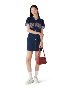 Knit Baseball Dress