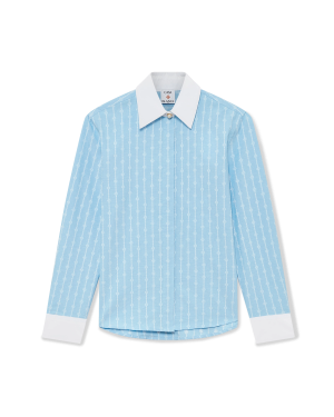 Pinstripe Laurel Long Sleeve Shirt
