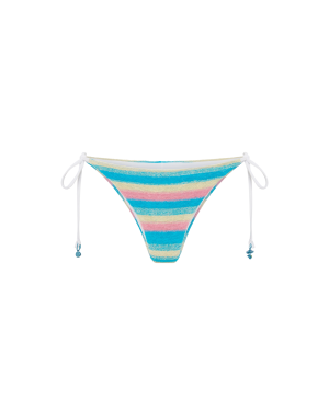 Stripe Towelling Bikini Bottom
