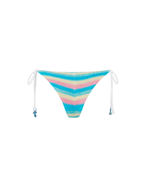 Stripe Towelling Bikini Bottom