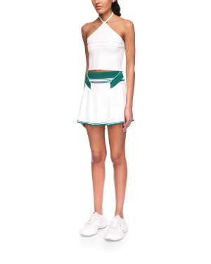 Draped Tennis Skirt