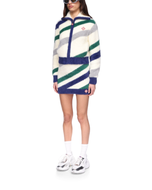 Striped Fluffy Skirt