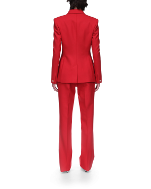 Asymmetric Double Breasted Jacket