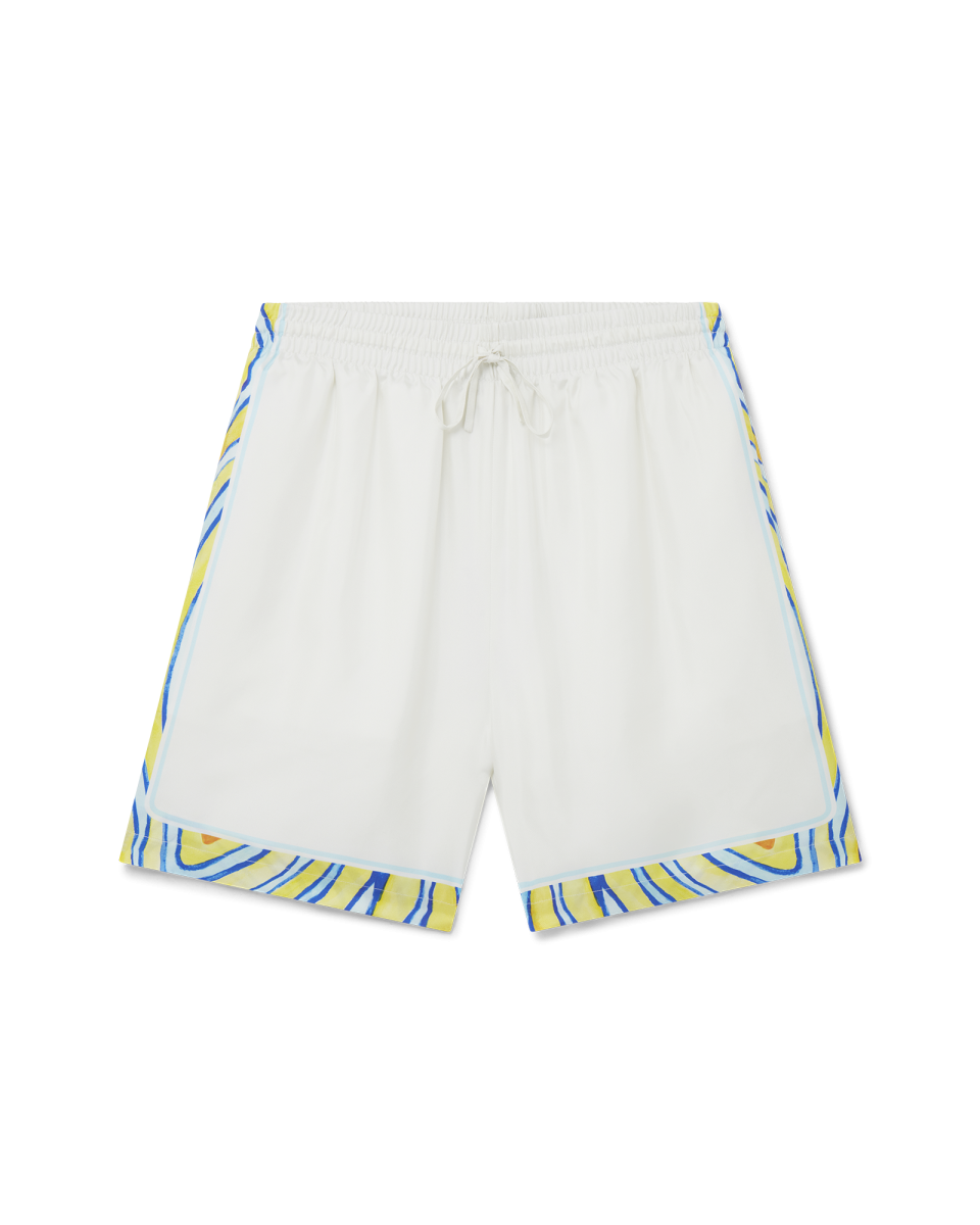 Aquatique Silk Shorts